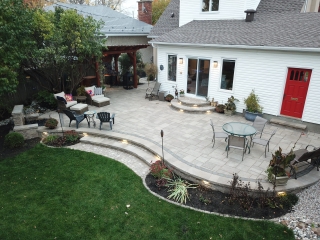 Raised Patio by RIVERMIST