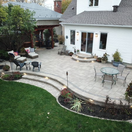 Raised Patio by RIVERMIST