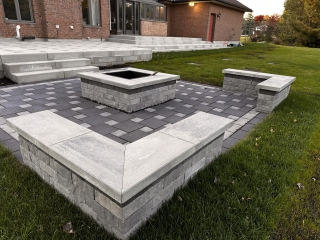 patio with Fire pit